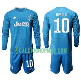 Juventus DYBALA 10 Bambino Maglia Terza 2019/2020 Manica Lunga (+ Pantaloncini)